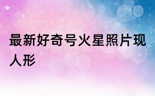 最新好奇號火星照片現人形