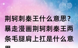 荊軻刺秦王什么意思?暴走漫畫荊軻刺秦王兩條毛腿肩上扛是什么意思?