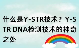 什么是Y-STR技術(shù)?Y-STR DNA檢測(cè)技術(shù)的神奇之處